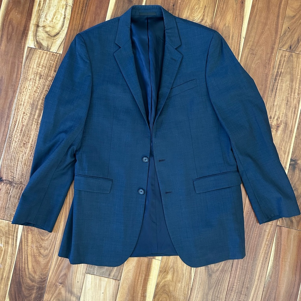 Kenneth Cole Navy Blue Blazer